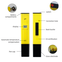 Harga pabrik Portable PH Meter genggam instrumen uji Digital untuk penguji kualitas air