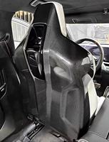 Pour BMW G90 M5 – Coque de dossier de siège arrière en fibre de carbone véritable, ajustement parfait, pièces de décoration, amélioration des garnitures intérieures performance