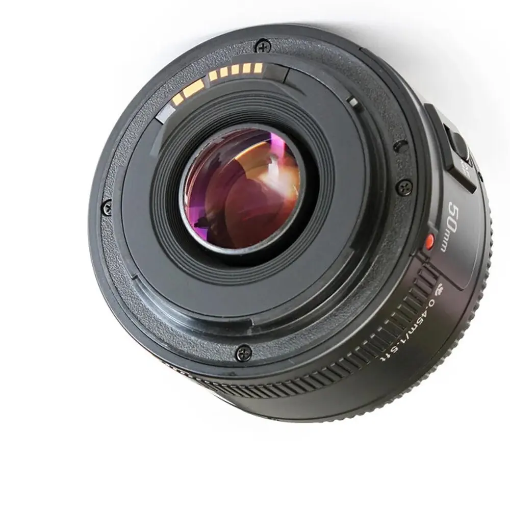 Nice Camera Lens YONGNUO YN 50 mm F1.8 MF YN 50mm f1.8 AF Lens Aperture Auto Focus for CANON D 5300 D5200 D750 D500 DSLR Cameras
