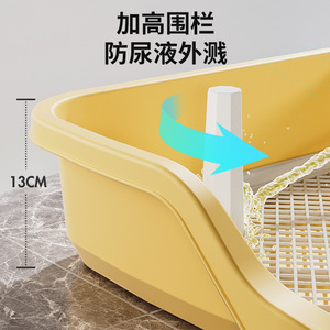Dog toilet supplies, medium, large, and small breeds, anti-stepping poop/pee potty, pet litter box, specially designed for - Product Image 5