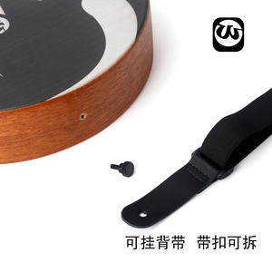 Mini tambor Cat Caronne, <span class=keywords><strong>Bongo</strong></span> Mer, viaje, caja de percusión, redondo pequeño portátil roscado a mano - Product Image 3