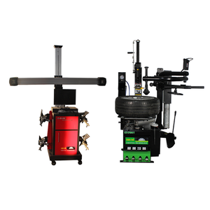 High Quality CHENTUO CT505 3D <b>Car</b> Wheel Alignment Balancer <b>Machine</b> 2.2kw 150kg Capacity 220rpm 8MP Industrial Camera Lift Type - Product Image 1