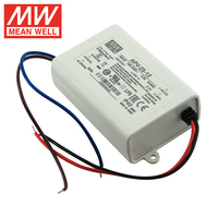Fuente de Alimentación LED Meanwell APV-25-12, AC a DC 12V IP42 2A 25W, Mini Controlador LED
