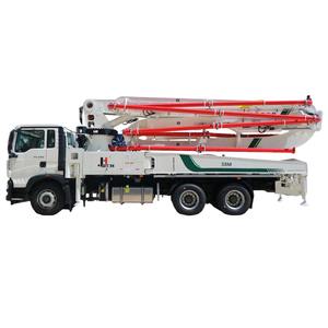 JUHE Fabrik preis 30m 36m 38m 43m Beton pumpe LKW Beton pumpe Beton ausleger pumpe LKW zum Verkauf - Product Image 1