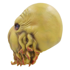 Masques faciaux amusants pour Halloween, <span class=keywords><strong>masque</strong></span> d'Halloween effrayant pour adultes, <span class=keywords><strong>masque</strong></span> en <span class=keywords><strong>latex</strong></span> intégral avec lumière LED pour Halloween, <span class=keywords><strong>masque</strong></span> de Noël - Product Image 4
