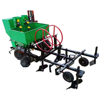 Semoir de précision à quatre rangs monté sur tracteur pour la plantation de pommes de terre et de tubercules (noix, etc.)