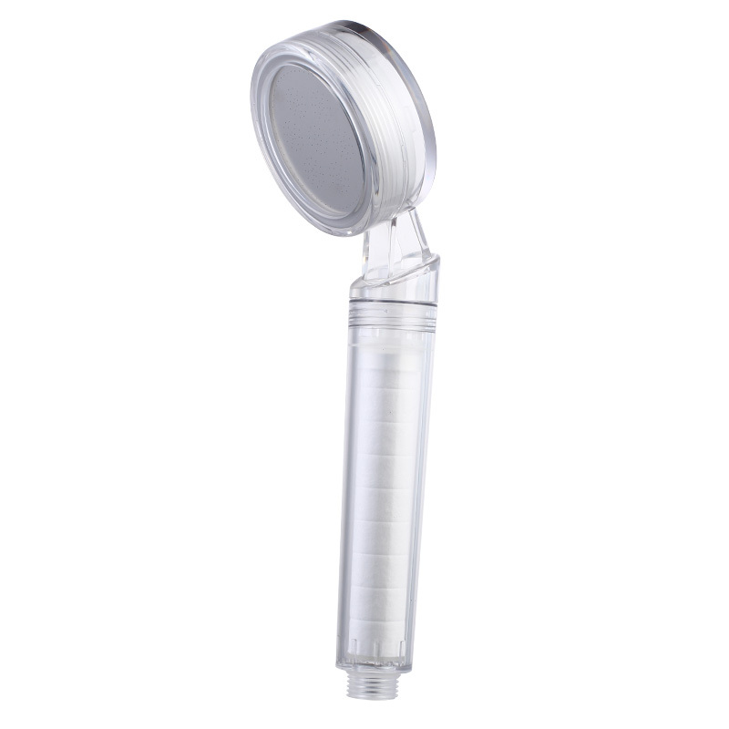 Water-saving pressurized sprinkler head filtration purification PP cotton handheld shower shower lotus head can put vitamin C