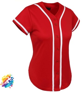 Camiseta Deportiva de Béisbol de Primera Calidad de Formula1 Industries, Cuello en V, Manga Corta, Transpirable, de Secado Rápido, para Softbol - Product Image 1