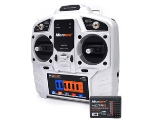 Microzone <span class=keywords><strong>RC</strong></span> Drone Profesional 2.4GHz Quadcopter Accesorios para Drones MC6C Radio de 6 Canales con Antena - Product Image 4