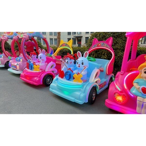 Voiture de parc d'attractions super amusante, jeux pour enfants, nouvelle conception, voiture tamponneuse électrique avec lumières colorées, manège portable pour centre commercial - Product Image 4