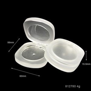 Bảng Màu Trang Điểm Rỗng Tròn BảNg Màu Phấn Mắt Sương Giá Đơn Hộp Màu Má Hồng Chất Liệu PP - Product Image 2