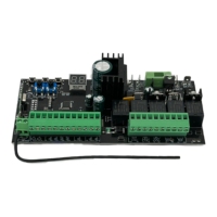 Carte de commande de portail battant ID200 moderne 12-24V DC avec démarrage progressif et arrêt, capacité de charge de 1500 kg