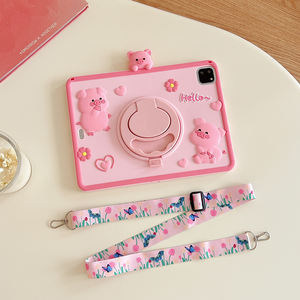 Funda <span class=keywords><strong>rosa</strong></span> para tableta para <span class=keywords><strong>iPad</strong></span> <span class=keywords><strong>Mini</strong></span> 7 2024 A17 Pro, funda de 8,3 pulgadas para niñas, para <span class=keywords><strong>iPad</strong></span> <span class=keywords><strong>Mini</strong></span> 6 <span class=keywords><strong>2021</strong></span>, funda bonita de silicona con dibujos animados - Product Image 2