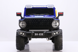 Voiture électrique télécommandée en plastique pour enfants, modèle SUV, double siège, pour garçons et filles, idéale pour les sorties en famille - Product Image 4