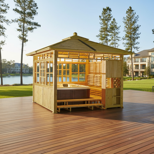 Casa Prefabbricata in Legno FSPA FS-LT01 - Design Contemporaneo, Facile Installazione e Durevole per Uso Alberghiero - Product Image 1