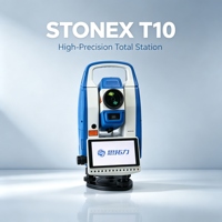 Station totale de topographie Stonex T10 de haute précision 2'' à double axe pour la mesure terrestre