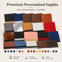 Panneau en similicuir laserable, matériau laserable personnalisé, feuilles de similicuir laserable de haute qualité, vente en gros