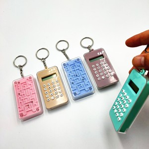 Nouvelle Arrivée Calculatrice Labyrinthe 8 Chiffres Mignonne Mini Portable pour Étudiants, Calculatrice Labyrinthe à Boutons Poussoirs, Fournitures de Bureau et Scolaires - Product Image 4