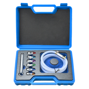 Sinkee – Kit de purge d'huile de <span class=keywords><strong>frein</strong></span> et d'embrayage 8 pièces avec clé et valve de contrôle pour BMW F700GS 2014, garantie 1 an - Product Image 1