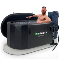 Pvc extérieur refroidisseur de glace Tube récupération Pod baril thérapie de l'eau piscine gonflable Portable froid plongeant glace baignoire