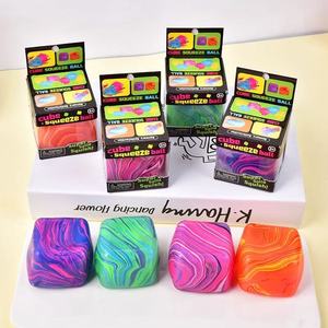 บอลบีบลดความเครียด Botu Squishy ขายส่ง มอลโทส ไรโอลไลท์ รูปทรงลูกบาศก์นุ่มนิ่ม ของเล่นบีบคลายเครียด - Product Image 2