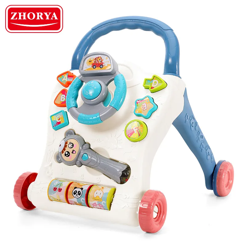 Zhorya-andador multifuncional para bebés, andador de moda para exteriores, sencillo, 3 en 1, para aprender música