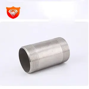 Customized Nipple Steel Pipe Joint Barrel extension nipple 12mm x 15mm for plumbing Nipple