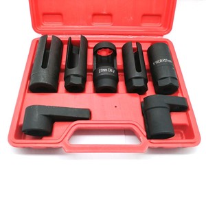 ชุดซ็อกเก็ตถอดเซ็นเซอร์ยานยนต์ 7 ชิ้น ขนาด 3/8" และ 1/2"  วัสดุเหล็ก CR-V สำหรับชิ้นส่วนที่เข้าถึงยาก - รองรับ OEM/ODM - Product Image 1