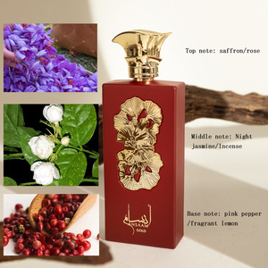 Parfum arabe musqué haut de gamme 100 ml, design élégant, coffret cadeau pour femmes, vente en gros de parfums arabes, Cologne de Dubaï - Product Image 5