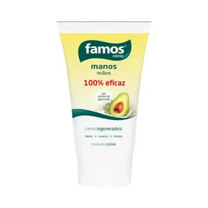 Famos Vegan Set crema per le mani olio di Avocado 100ml Mini lozione maschera acido ialuronico lavanda latte di capra ingredienti OEM fornitura gratuita - Product Image 1