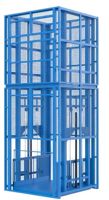 Plateforme élévatrice hydraulique pour le levage de matériaux en extérieur, pour la construction et l'utilisation en entrepôt