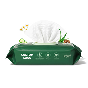 OEM Custom Logo Pet <strong>Wipes</strong> Natural Eco Friendly Biodegradable Hypoallergenic Alcohol Free Unscented Dog Cat Cleaning <strong>Wipes</strong> - Product Image 1