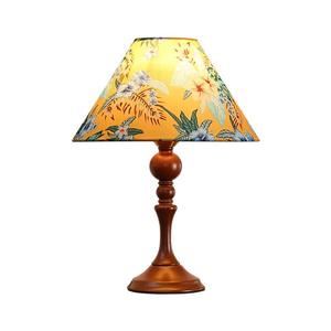 <b>French</b> American Retro <b>Style</b> Solid Wood <b>Table</b> Lamp New High-End Warm Romantic Vintage Decorative <b>Bedside</b> <b>Table</b> Lamp - Product Image 3
