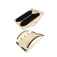 Skyhope-K planche inclinée en bois pliable réglable professionnelle civière de mollet planche d'inclinaison pour la maison et les voyages