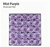 Fleur de savon artificielle parfumée en forme de rose, matériau pour bouquet DIY, idéal pour la création de cadeaux