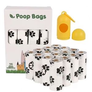 Sacs à déjections canines en gros, pour promenades en extérieur, sacs poubelles de voyage, biodégradables et respectueux de l'environnement - Product Image 5