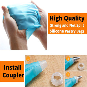 Ensemble de 72 douilles à pâtisserie, poches à douille, embouts à crème, embouts à fondant - Outils de décoration de gâteaux - Product Image 5