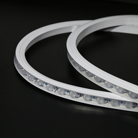 Lentille optique linéaire flexible tout autour pliable 16*16 MM DC24V IP67 Imperméable à l'eau Wall Washer LED Light IP65 Rating SMD2835 LEDs