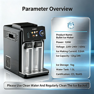 Ice Maker Machine Countertop 3 in 1 Machine a Glacons Ice Water Slush Dispenser for Commercial - Product Image 5