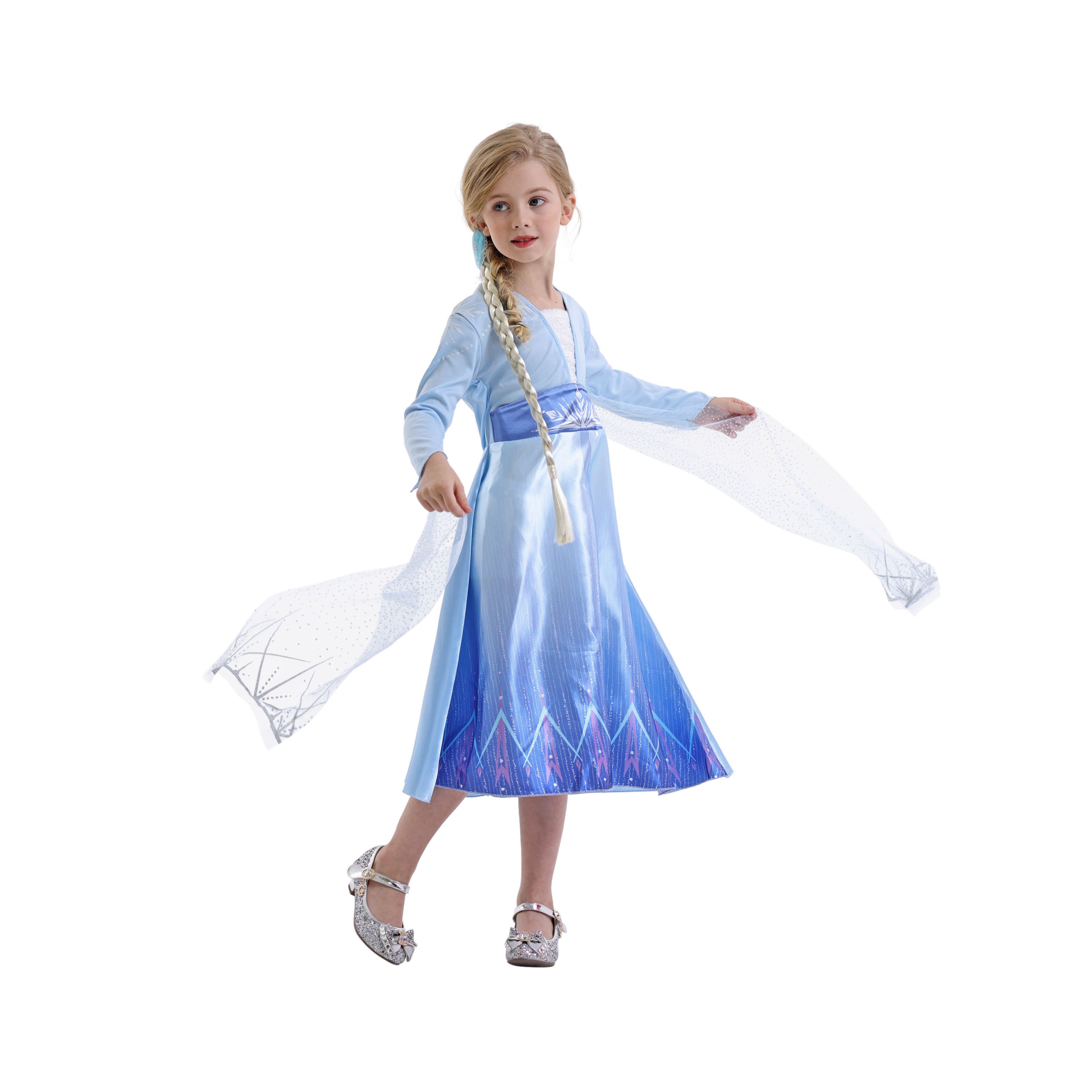 Disfraz Princesa Disney Vestidos De Reina Elsa Para Niu00f1as