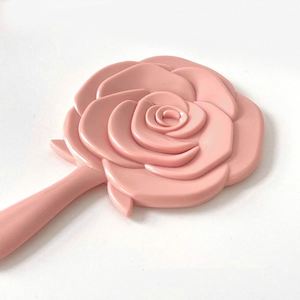 Handheld <b>Mirror</b> Wholesale Low Quantity Cheaper Price <b>Plastic</b> Hand <b>Mirrors</b> Private logo Handheld Makeup <b>Mirror</b> - Product Image 1