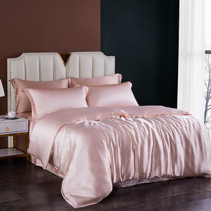 Draps en <span class=keywords><strong>soie</strong></span> de qualité 6A, housse de <span class=keywords><strong>couette</strong></span>, taie d'oreiller en <span class=keywords><strong>soie</strong></span> de haute qualité, ensembles de literie 100% <span class=keywords><strong>soie</strong></span> de mûrier pure - Product Image 6