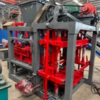 Machine à fabriquer des blocs entièrement automatique QTJ4-25, prix de vente pour l'industrie des briques de ciment au Honduras