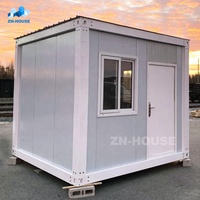 Maison mobile préfabriquée modulaire portable, prête à l'emploi, 20 pieds, moderne, économique, en kit, conteneur préfabriqué, cabane à vendre