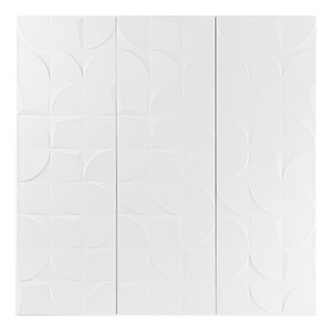 Piastrella Rettificata Opaca Deco White 30x90 Cm Per Pareti e Pavimenti - Product Image 2