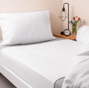 Sous-matelas de <span class=keywords><strong>lit</strong></span> d'incontinence réutilisable lavable avec rabats d'ailes protecteur de matelas coussin de <span class=keywords><strong>pipi</strong></span> imperméable absorbant à séchage rapide - Product Image 3