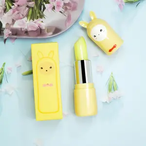 New Design Cute tube Lip Balm stick High Quality Vegan color changing lip stick