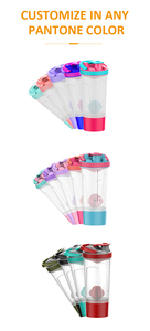 Gran oferta, botella agitadora de proteínas con bola, a prueba de fugas, taza deportiva de plástico sin BPA, logotipo personalizado, botella de agua para gimnasio - Product Image 5