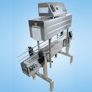 Semi Automatique Eau Vin Étiquette De Cou De Bouteille Machine de Rétrécissement - Product Image 4