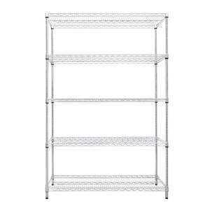 Giá để đồ bằng kim loại mạ crôm 5 tầng siêu bền, đạt chuẩn NSF - Product Image 6